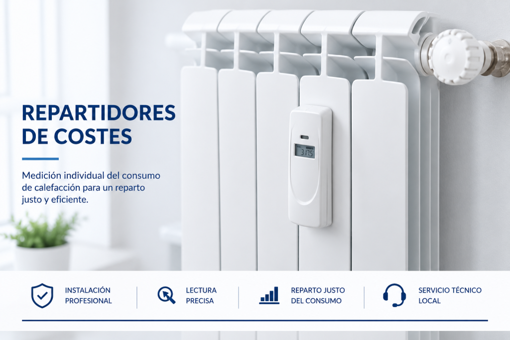 Repartidores de costes de calefacción en Navarra